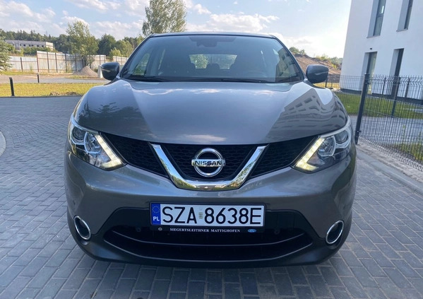 Nissan Qashqai cena 59900 przebieg: 105100, rok produkcji 2014 z Gościno małe 781